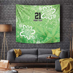 Australian Stars Cricket Custom Tapestry Minimalism Aboriginal