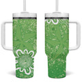 Australian Stars Cricket Custom Tumbler With Handle Minimalism Aboriginal