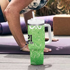 Australian Stars Cricket Custom Tumbler With Handle Minimalism Aboriginal