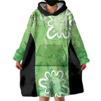 Australian Stars Cricket Custom Wearable Blanket Hoodie Minimalism Aboriginal