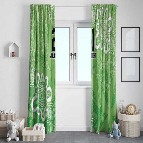 Australian Stars Cricket Custom Window Curtain Minimalism Aboriginal