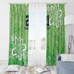Australian Stars Cricket Custom Window Curtain Minimalism Aboriginal