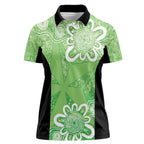 Australian Stars Cricket Custom Women Polo Shirt Minimalism Aboriginal