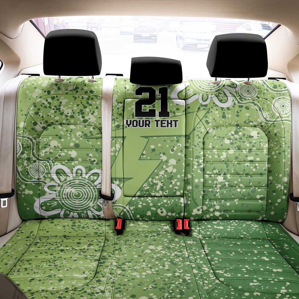 Australian Thunder Cricket Custom Back Car Seat Cover Minimalism Aboriginal