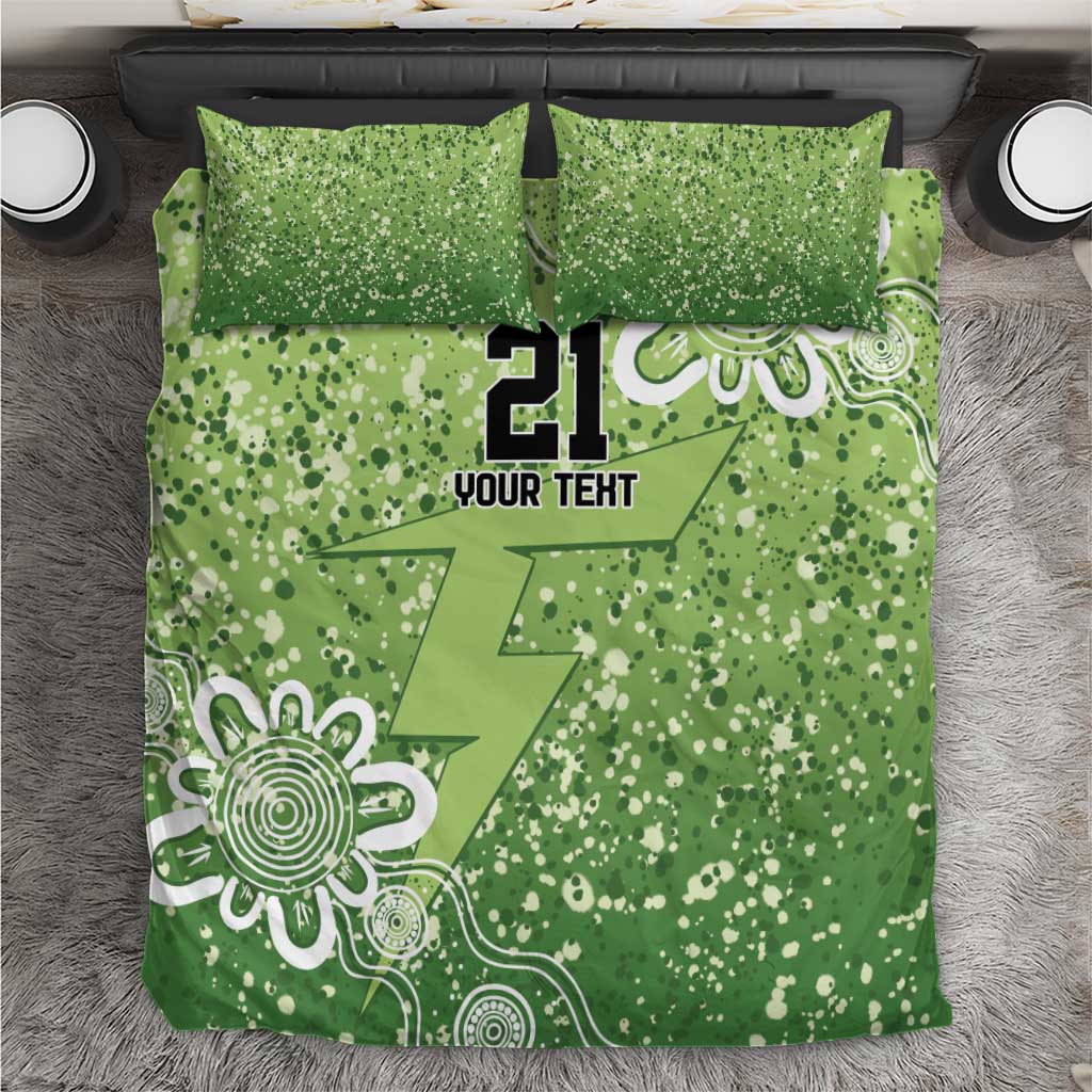 Australian Thunder Cricket Custom Bedding Set Minimalism Aboriginal