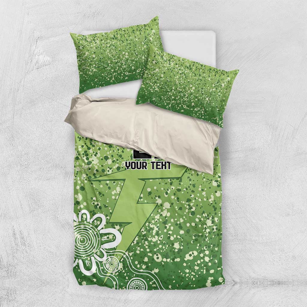 Australian Thunder Cricket Custom Bedding Set Minimalism Aboriginal
