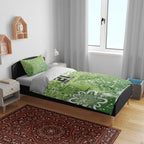 Australian Thunder Cricket Custom Bedding Set Minimalism Aboriginal