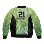 Australian Thunder Cricket Custom Bomber Jacket Minimalism Aboriginal