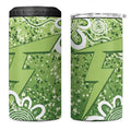 Australian Thunder Cricket Custom 4 in 1 Can Cooler Tumbler Minimalism Aboriginal