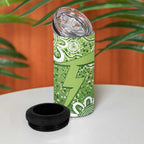 Australian Thunder Cricket Custom 4 in 1 Can Cooler Tumbler Minimalism Aboriginal