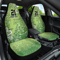 Australian Thunder Cricket Custom Car Seat Cover Minimalism Aboriginal