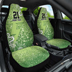 Australian Thunder Cricket Custom Car Seat Cover Minimalism Aboriginal