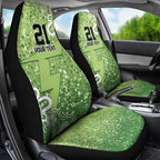 Australian Thunder Cricket Custom Car Seat Cover Minimalism Aboriginal