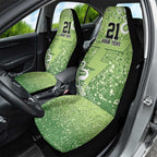 Australian Thunder Cricket Custom Car Seat Cover Minimalism Aboriginal
