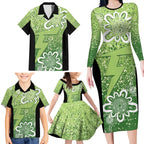 Australian Thunder Cricket Custom Family Matching Long Sleeve Bodycon Dress and Hawaiian Shirt Minimalism Aboriginal