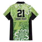 Australian Thunder Cricket Custom Hawaiian Shirt Minimalism Aboriginal