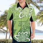Australian Thunder Cricket Custom Hawaiian Shirt Minimalism Aboriginal