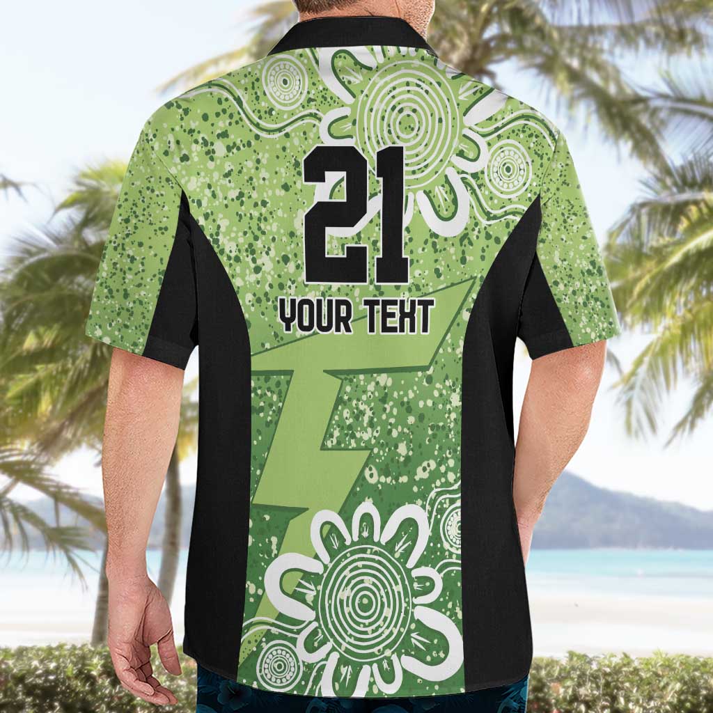 Australian Thunder Cricket Custom Hawaiian Shirt Minimalism Aboriginal