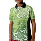Australian Thunder Cricket Custom Kid Polo Shirt Minimalism Aboriginal
