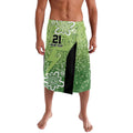 Australian Thunder Cricket Custom Lavalava Minimalism Aboriginal