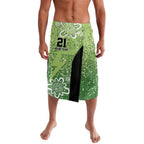 Australian Thunder Cricket Custom Lavalava Minimalism Aboriginal