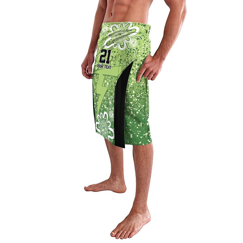 Australian Thunder Cricket Custom Lavalava Minimalism Aboriginal