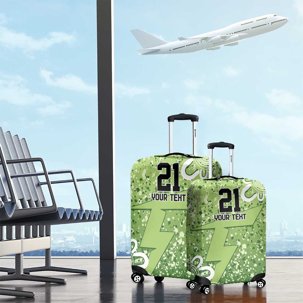 Australian Thunder Cricket Custom Luggage Cover Minimalism Aboriginal