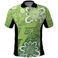 Australian Thunder Cricket Custom Polo Shirt Minimalism Aboriginal