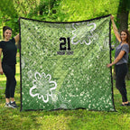 Australian Thunder Cricket Custom Quilt Minimalism Aboriginal