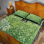 Australian Thunder Cricket Custom Quilt Bed Set Minimalism Aboriginal