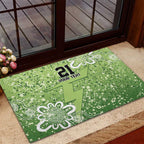 Australian Thunder Cricket Custom Rubber Doormat Minimalism Aboriginal
