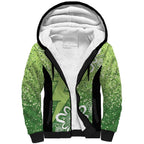 Australian Thunder Cricket Custom Sherpa Hoodie Minimalism Aboriginal