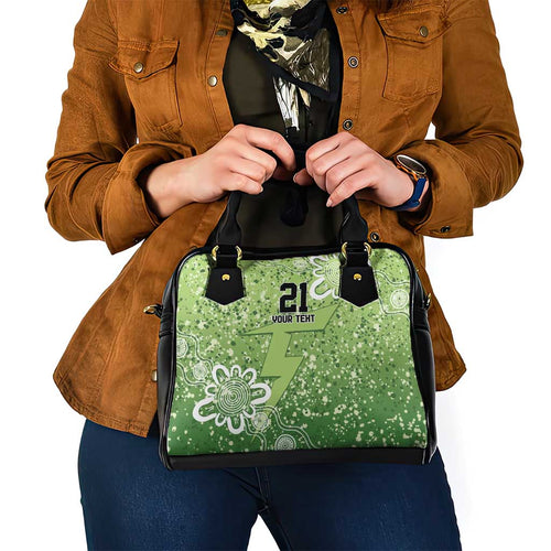 Australian Thunder Cricket Custom Shoulder Handbag Minimalism Aboriginal