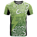 Australian Thunder Cricket Custom T Shirt Minimalism Aboriginal