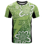 Australian Thunder Cricket Custom T Shirt Minimalism Aboriginal