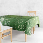 Australian Thunder Cricket Custom Tablecloth Minimalism Aboriginal
