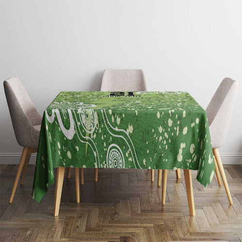 Australian Thunder Cricket Custom Tablecloth Minimalism Aboriginal