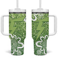 Australian Thunder Cricket Custom Tumbler With Handle Minimalism Aboriginal
