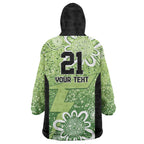 Australian Thunder Cricket Custom Wearable Blanket Hoodie Minimalism Aboriginal