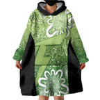 Australian Thunder Cricket Custom Wearable Blanket Hoodie Minimalism Aboriginal