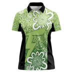Australian Thunder Cricket Custom Women Polo Shirt Minimalism Aboriginal