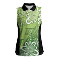 Australian Thunder Cricket Custom Women Sleeveless Polo Shirt Minimalism Aboriginal