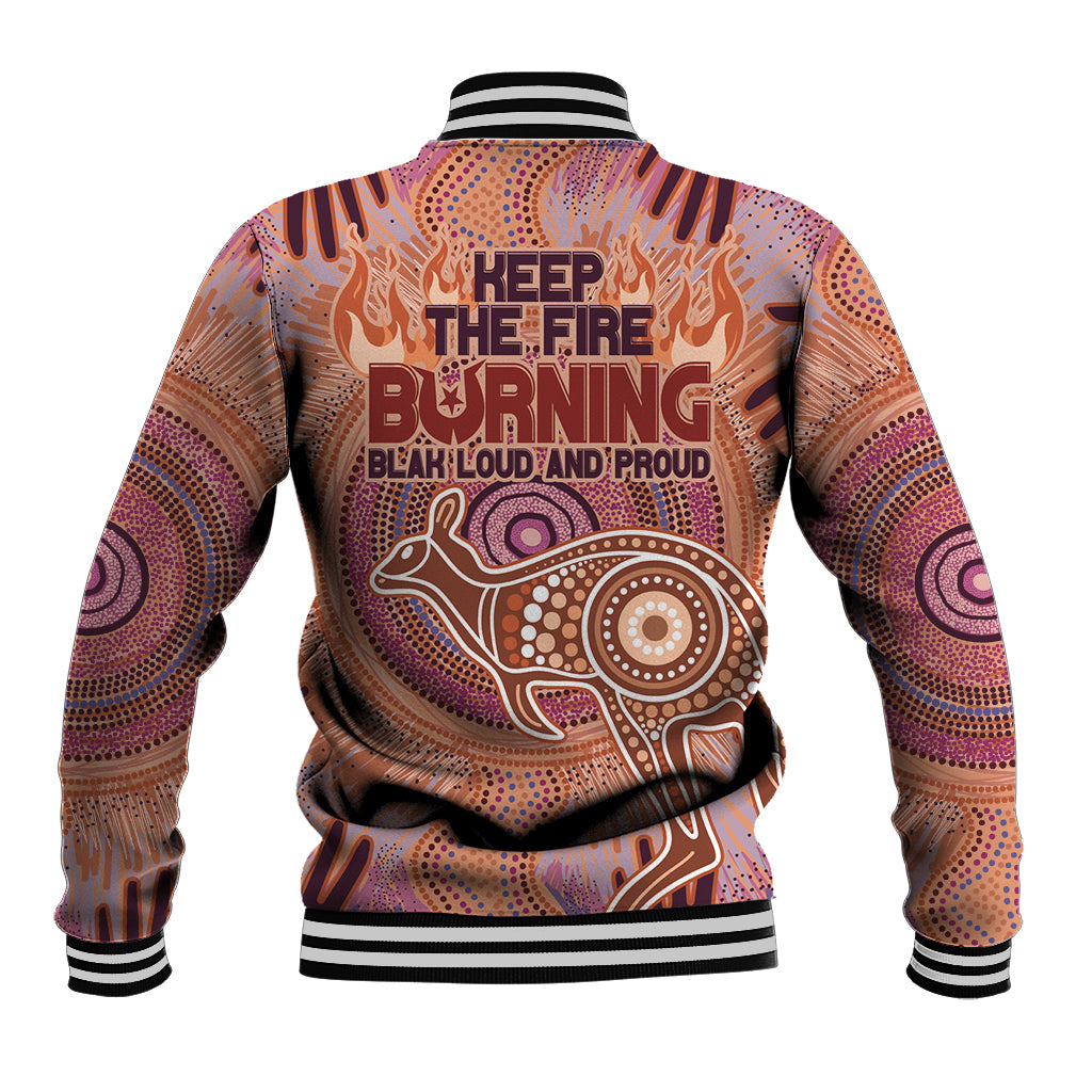 Fire Together NAIDOC 2024 Baseball Jacket Indigenous Cultural Spirit