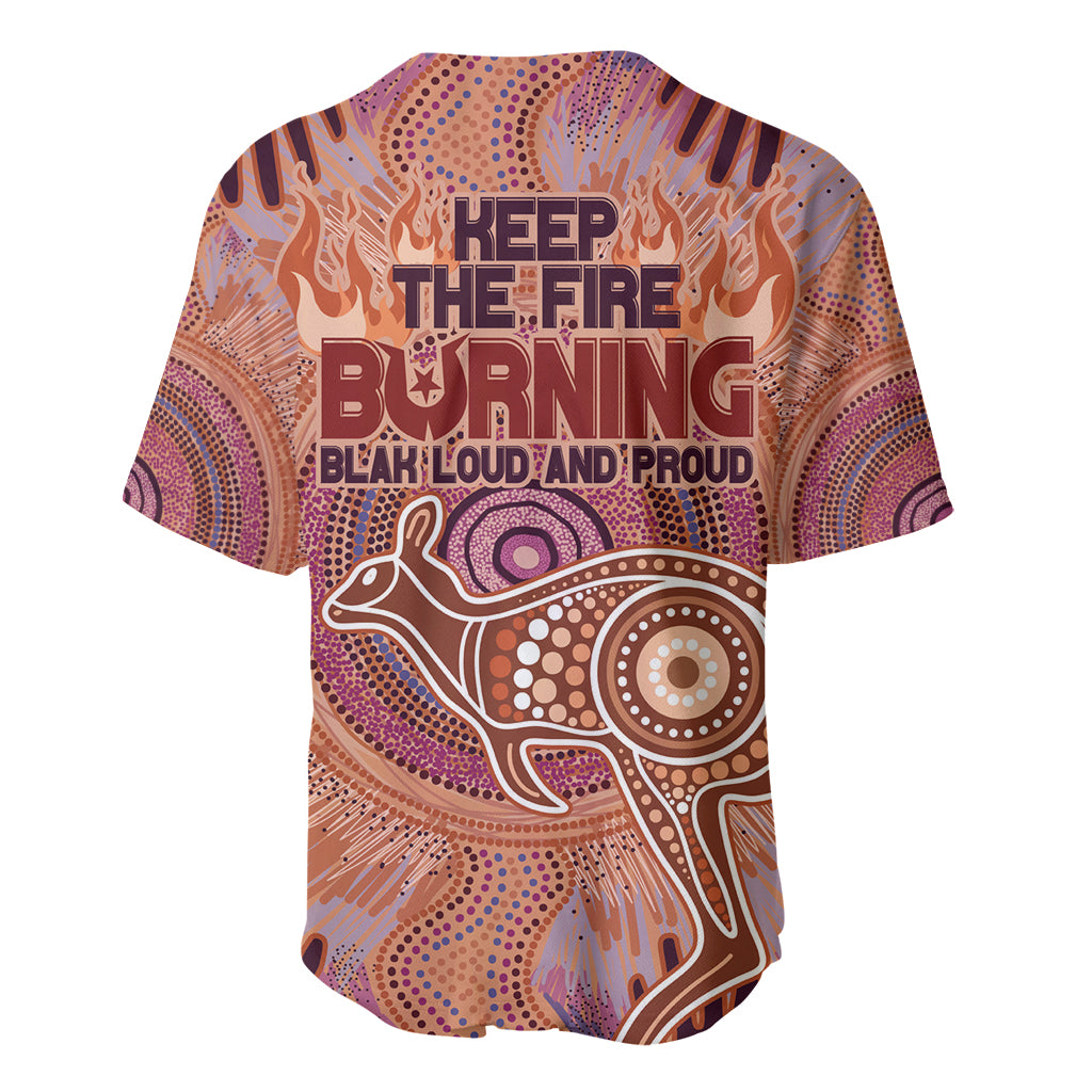 Fire Together NAIDOC 2024 Baseball Jersey Indigenous Cultural Spirit