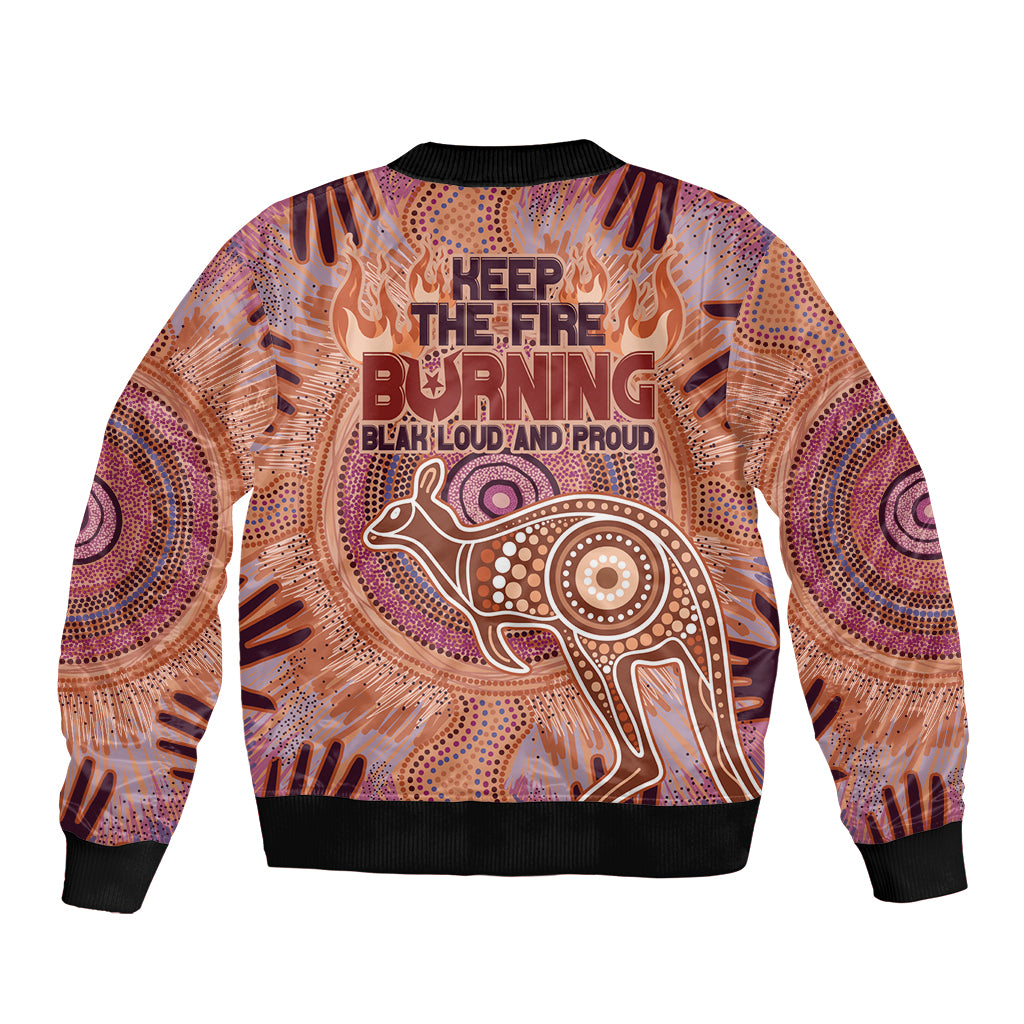 Fire Together NAIDOC 2024 Bomber Jacket Indigenous Cultural Spirit