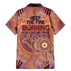 Fire Together NAIDOC 2024 Family Matching Mermaid Dress and Hawaiian Shirt Indigenous Cultural Spirit
