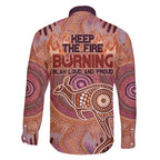 Fire Together NAIDOC 2024 Family Matching Mermaid Dress and Hawaiian Shirt Indigenous Cultural Spirit