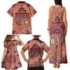 Fire Together NAIDOC 2024 Family Matching Tank Maxi Dress and Hawaiian Shirt Indigenous Cultural Spirit