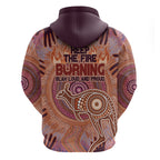 Fire Together NAIDOC 2024 Hoodie Indigenous Cultural Spirit