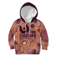 Fire Together NAIDOC 2024 Kid Hoodie Indigenous Cultural Spirit